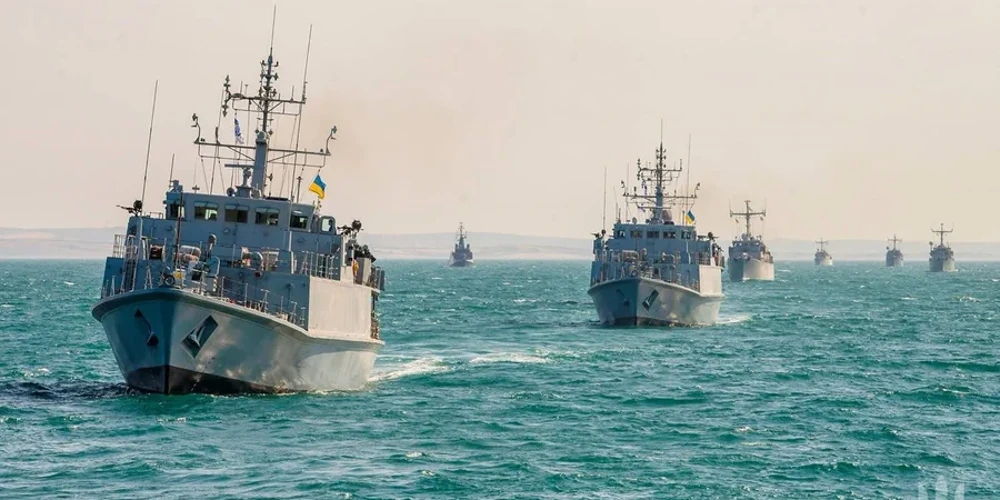 Штаб протимінних дій 1-го дивізіону протимінних кораблів ВМС ЗС України під час оцінювання NEL-2 у межах навчань Sea Breeze