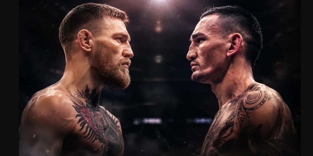 Конор Макгрегор і Макс Голловей перед реваншем на UFC 329 у Лас-Вегасі
