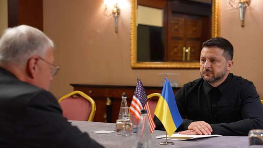 Зустріч Зеленського з Келлогом у Києві: хто, де і що обговорював