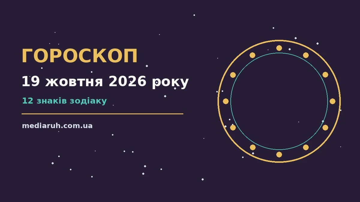 Щоденний гороскоп на 19 жовтня 2026 року, чашка кави, блокнот і свічка на дерев'яному столі